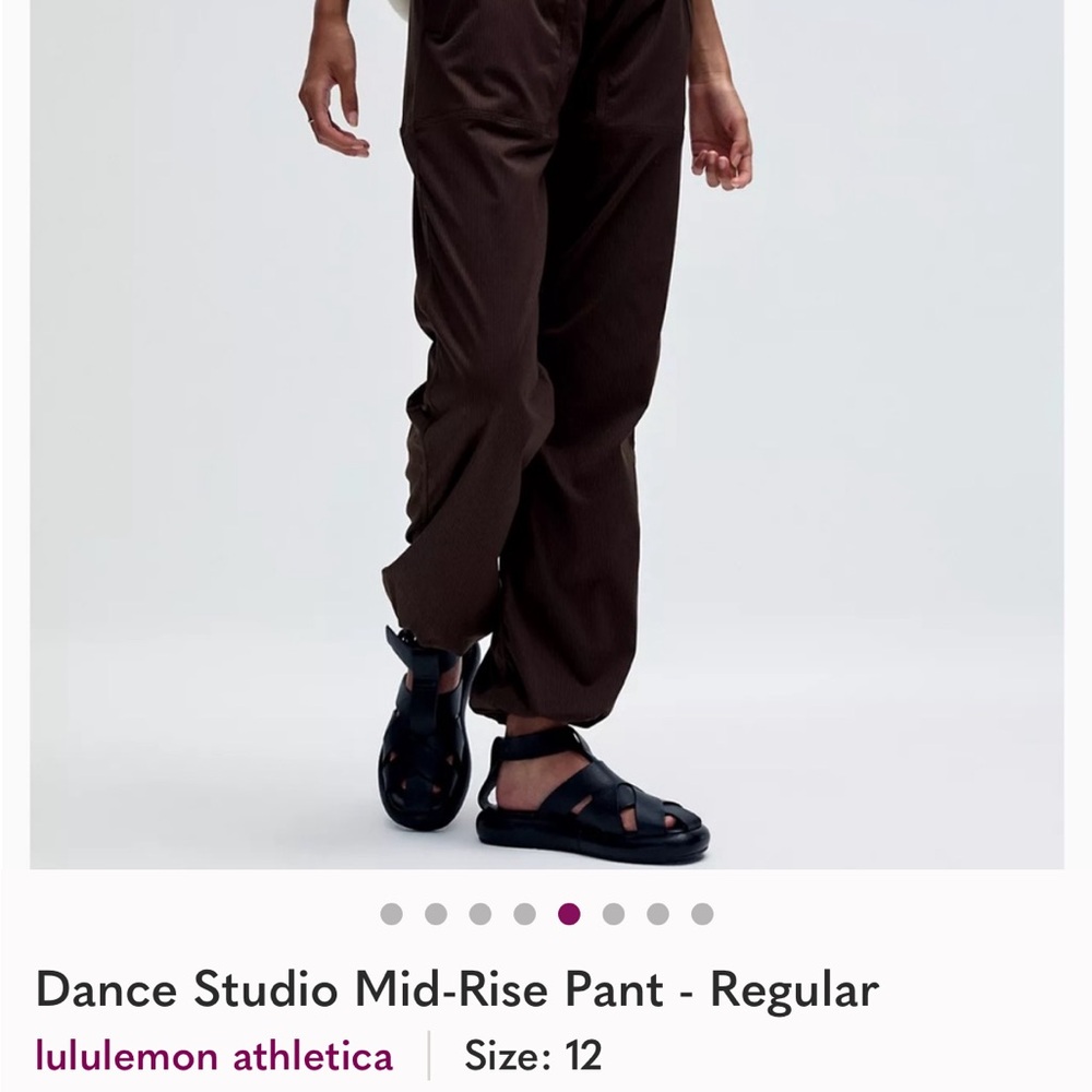 Lululemon Athletica LIKE NEW ESPRESSO DANCE STUDIO